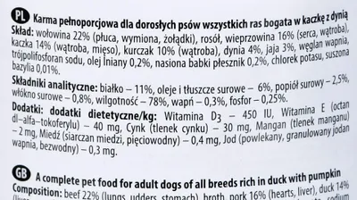 Produktbild von Dolina Noteci Premium Reich an Ente und Kürbis 400 g