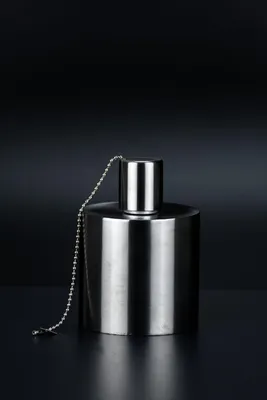 Produktbild von Öllampe aus Edelstahl 150 ml Ölbehälter Tischlampe satin Sompex
