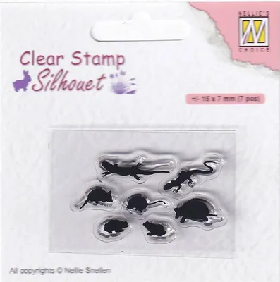 Image de Tampon - Nellie`s - SIL083 petits animaux