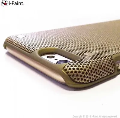 Produktbild von i-Paint IPA_IP_610503, Cover, Apple, iPhone 6/6s, 11,9 cm (4.7"), Gold