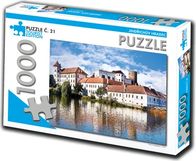 Zdjęcie produktu dla PUZZLE TOURIST No. 21 - Jindřichův Hradec 1000 sztuk