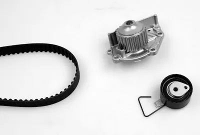 Produktbild von HEPU PK00451 Zahnriemensatz + Wasserpumpe für LAND ROVER Freelander SUV (L314) für MG MGF (RD) für ROVER 75 (RJ)