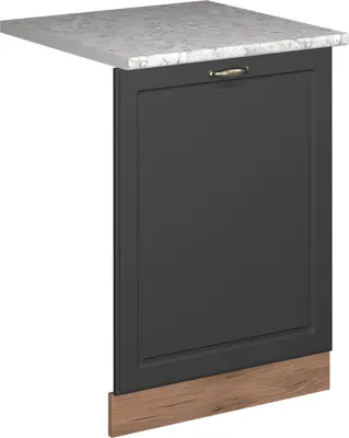 Obrázok produktu pre Predný panel umývačky riadu Vicco Fame-Line Antracitové zlato 60 cm s pracovnou doskou, Model 55250