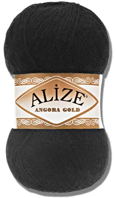 Produktbild von Alize 1x 100g Angora Gold Wolle, Uni, Häkeln, Stricken (60)