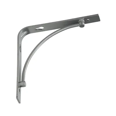 Produktbild von Regalhalter 150 x150 mm Regalträger Regalwinkel Wandkonsole Retro silber