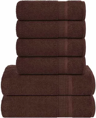 Produktbild von 6-tlg. Handtuch-Set FROGN Braun 360 g/m²