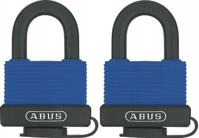 Produktbild von Abus 70IB/50 Bügelschloss 2 Stück Gleichschließend Wetterfest