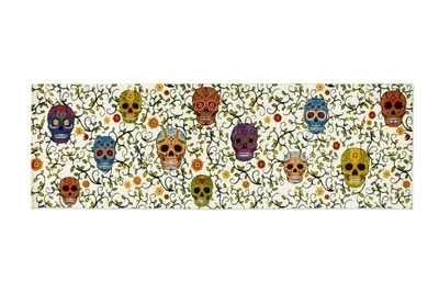 Immagine prodotto di Passatoia Excelsa Calavera in poliestere e cotone 55x180x0,7 cm multicolore