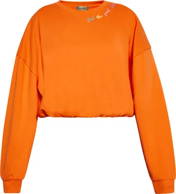 Produktbild von ebeeza damen sweatshirt - orange, M