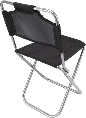 Produktbild von Famanu Klappstuhl mit Rückenlehne aus atmungsaktivem Stoff - Leichter Camping- und Grillstuhl