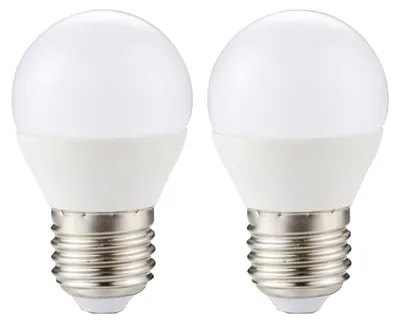 Produktbild von Kobi E27 LED Kugellampe 6W 470lm 4000K 230V 2 Stück