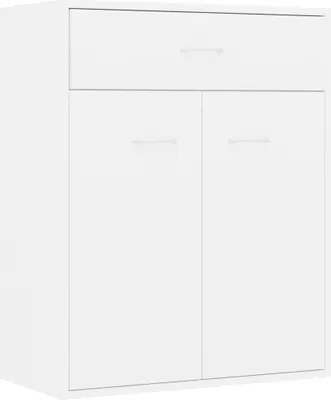 Immagine prodotto di vidaXL Credenza bianca 60 x 30 x 75 cm in truciolato