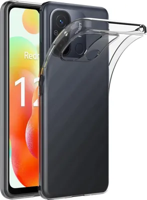 Immagine prodotto di Custodia per Xiaomi Redmi 12C sottile trasparente morbido TPU Custodia protettiva