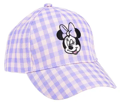 Obrázok produktu pre Čiapka deti dievčatá Minnie Mouse čiapka čiapka so zapínaním na suchý zips slnečný klobúk
