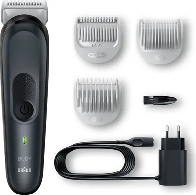 Obrázek produktu pro Braun Body Groomer BG3340 Bezdrátový a se šňůrou černo/šedý