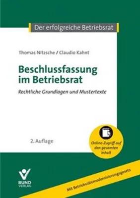 Obrázok produktu pre Beschlussfassung im Betriebsrat