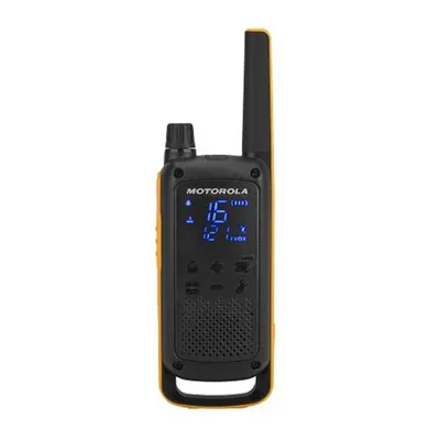 Immagine prodotto di Motorola Talkabout T82 Extreme - Twin Pack - portatile - radio ricetrasmittente - PMR - 446 MHz - 16 canali - nero, giallo