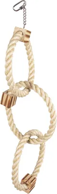 Produktbild von Duvo+ Triplering Sisal mit Holzblock
