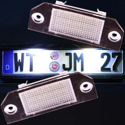 Produktbild von Led Kennzeichenbeleuchtung für Ford C MAX I | Focus II | BJ 2004-2007
