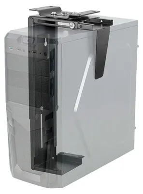 Obrázok produktu pre Techly ICA-CS 66, Držiak CPU pod stôl, 10 kg, Čierna, Kov, 175 mm, 3,23 kg