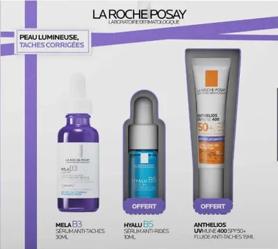 Imagen del producto de Conjunto de sérum Mela B3 para una piel radiante y para corregir imperfecciones