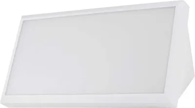 Obrázok produktu pre Vonkajšie nástenné svietidlo V-TAC 20W LED Beveled White IP65 VT-8055 6400K 2045lm