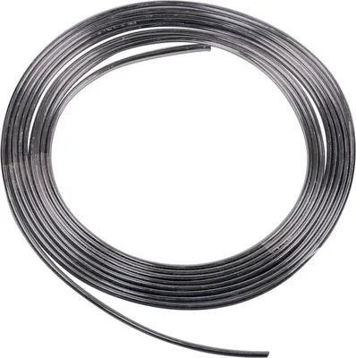 Image de profilé adhésif chromé noir - 25 m - 4 mm
