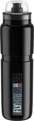 Produktbild von Elite Trinkflasche 'Fly MTB', 950 ml, schwarz/grau
