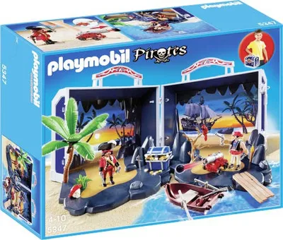 Produktbild von PLAYMOBIL 5347 Piratenschatzkoffer