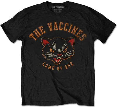 Obrázek produktu pro The Vaccines Cat Black XL Tričko