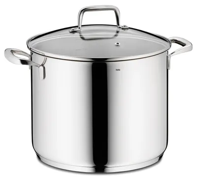 Produktbild von kela Gemüsetopf 24 cm FLAVORIA, Kochtopf Induktion 8 L, Nudeltopf mit Glasdeckel