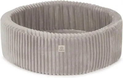 Produktbild von MISIOO Bällebad Baby - Rundes Schaumstoff Bällebad Ohne Bälle - 90x30cm - Freundliches Bällebad Baby Ab 1 Jahr - Perfekt Für Kinder