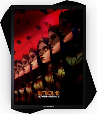 Produktbild von Riftbound Unleashed Art Sleeves Leblanc Deceiver