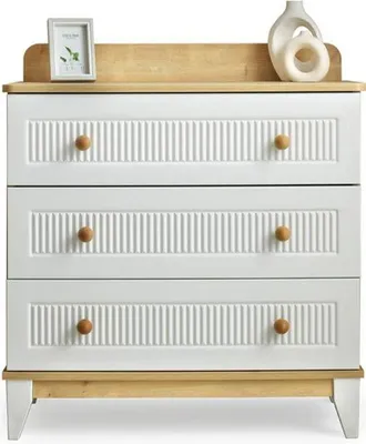 Produktbild von Holzmöbel Weiß Schlafzimmer Kommode Neu Kommodenschrank Einrichtung neu