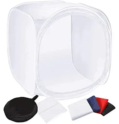 Zdjęcie produktu dla Namiot fotograficzny studio 60X60CM softbox z 4 tłami dla fotografów