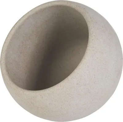 Produktbild von APS 85080 Servierschalen-Set MOON, Melamin, 3 Schalen je Ø 8 cm, Höhe 7,5 cm, 3 Löffel aus Holz (Nanmu), grau
