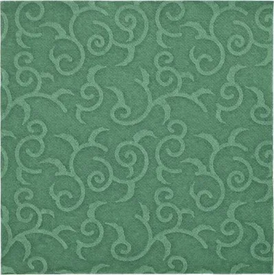 Produktbild von Servietten "ROYAL Collection" 1/4-Falz 40 cm x 40 cm dunkelgrün "Casali"