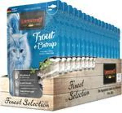 Image de LEONARDO Truite + herbe à chat 16x 85g