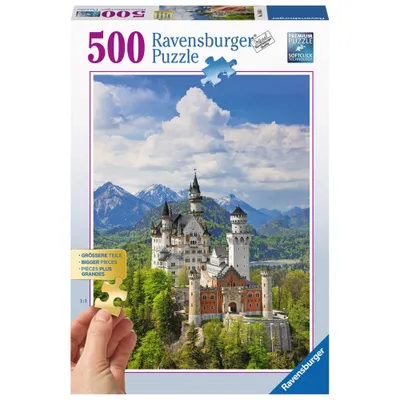 Produktbild von 500 Teile Ravensburger Puzzle Gold Edition Märchenhaftes Neuschwanstein 13681
