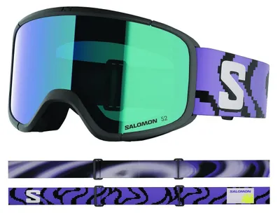 Produktbild von SALOMON Aksium 2.0 Skibrille Small schwarz