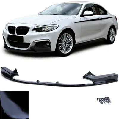 Produktbild von Frontspoiler Spoiler Lippe schwarz für BMW 2er F22 F23 ab 2012 mit M-Paket