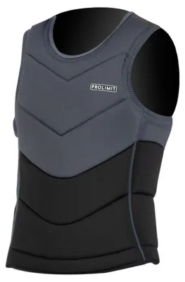 Zdjęcie produktu dla Prolimit Slider Fusion Wakeboard Vest SideZip Men, kolor:czarny/szary, rozmiar:S