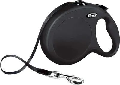Produktbild von Chowana smycz FLEXI New CLASSIC - 8m, do 50kg - czarna