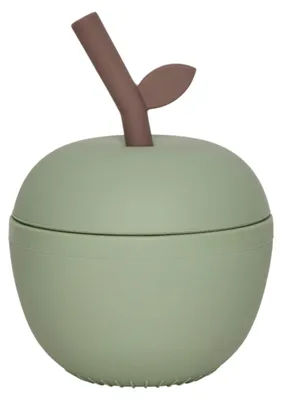 Produktbild von OYOY M107561, Strohhalmbecher, Grün, Silikon, Junge/Mädchen, 90 mm, 90 mm