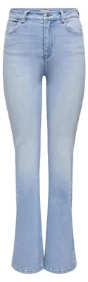 Productafbeelding van Onlmila, hoge taille, wijde broek van denim