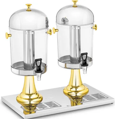 Zdjęcie produktu dla Expondo Royal Catering Dozownik soku – 2 x 8 l – system chłodzenia