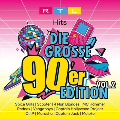 Produktbild von RTL Hits-Die Grosse 90er Edition Vol.2