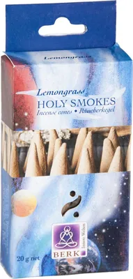 Produktbild von Holy Smokes - Lemongrass Räucherkegel 20g