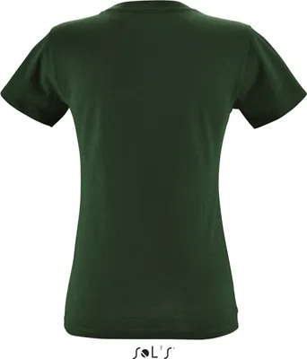 Produktbild von SOLs 01825 | Damen Regent T-Shirt / Halbgekämmte ringgesponnene Baumwolle - Farbe: Bottle Green - Größe: S