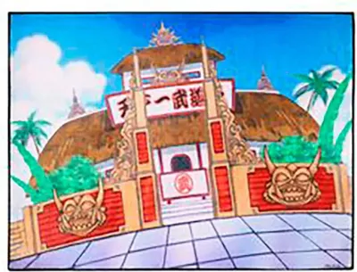 Image de Dywanik wewnętrzny Dragon Ball Budokai Tenkaichi 80 x 60 cm